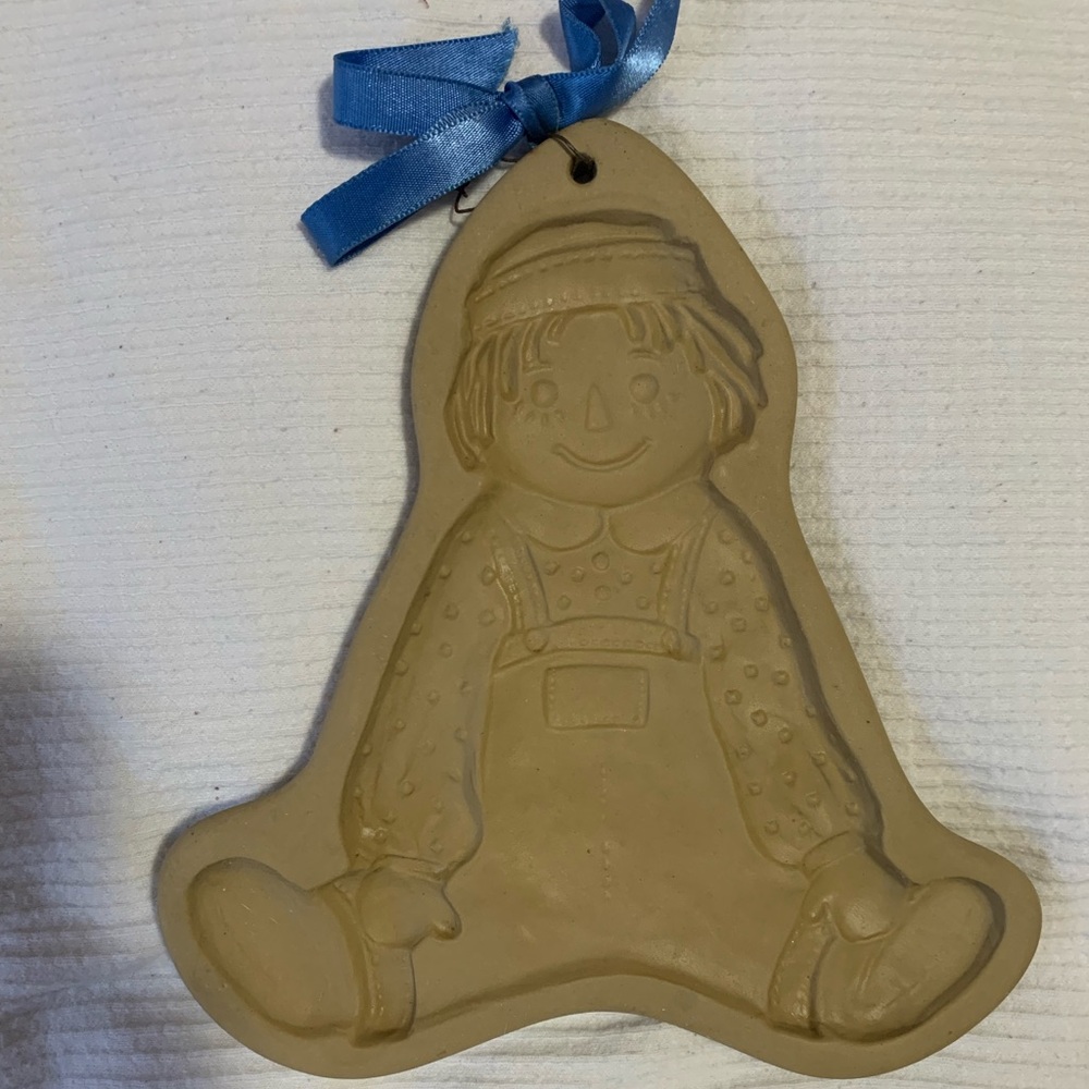 Vintage Rag Doll Cookie Mold
